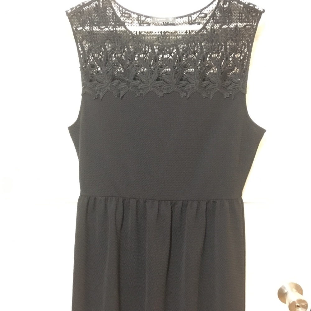 Soprano black cocktail dress